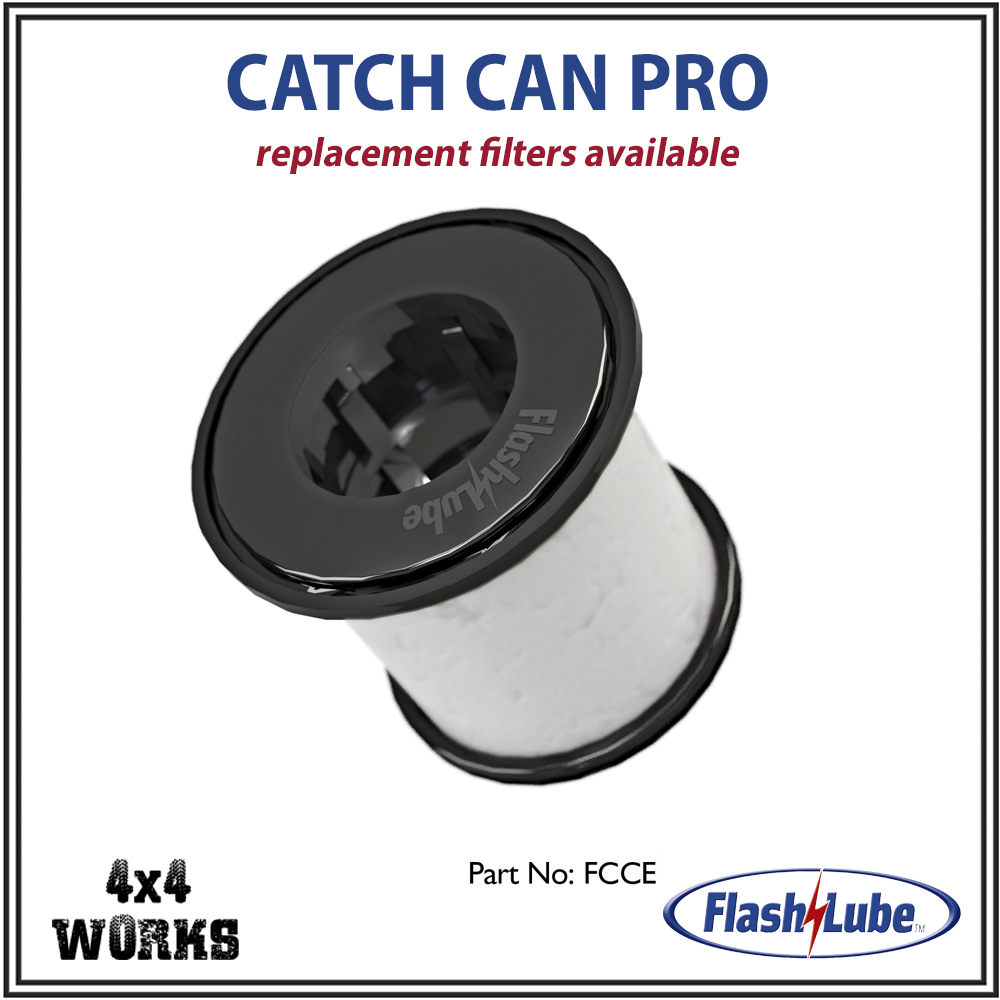 Flashlube Catch Can Pro Mitsubishi Shogun Pajero V80 2017-on Filter Kit
