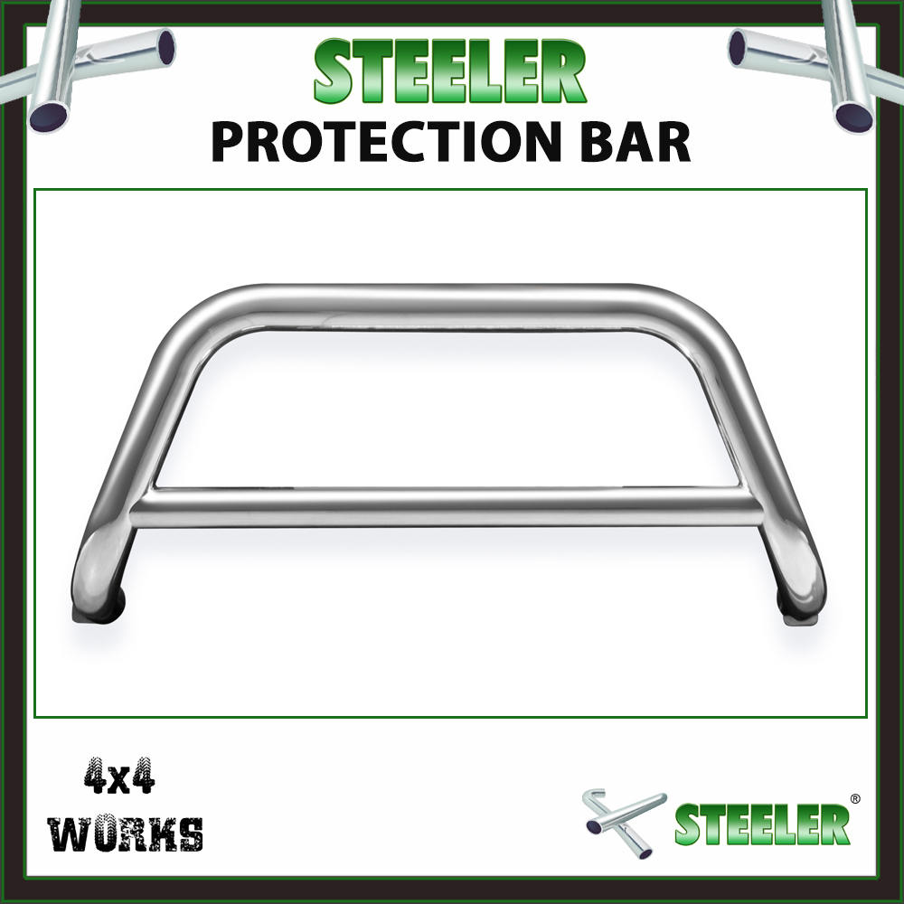 Steeler Stainless Steel A Bar Ford Transit 2019-on Front Protection