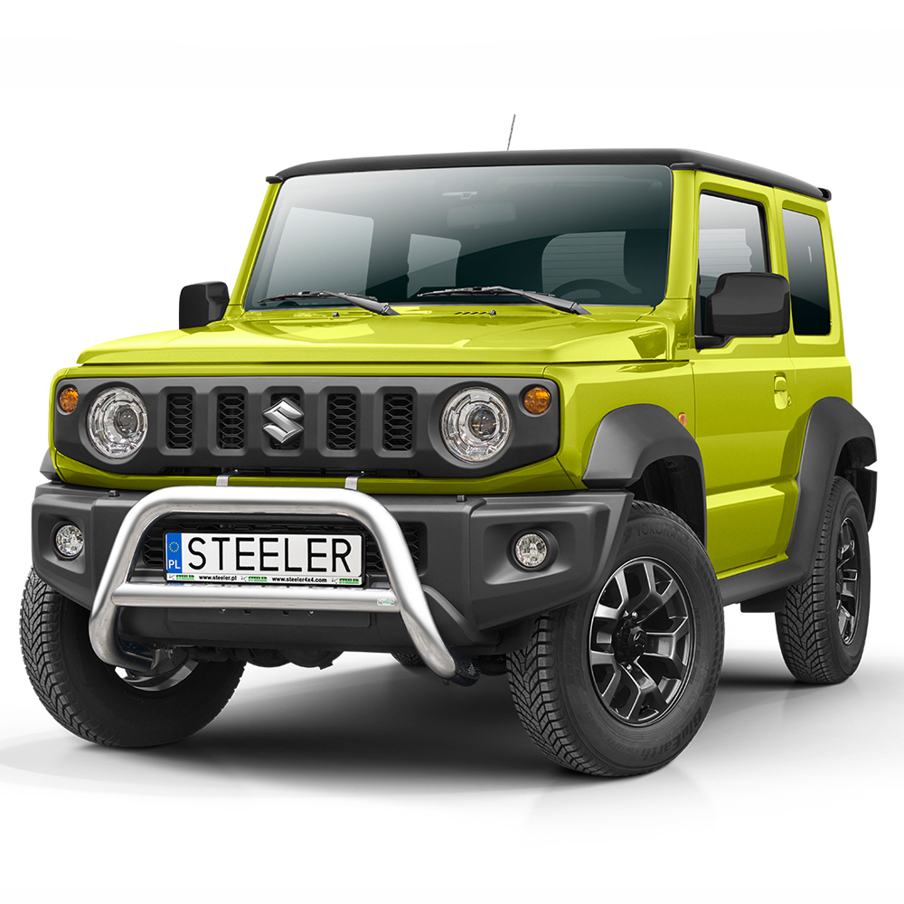 Steeler Stainless Steel A Bar Suzuki Jimny 2018-on Front Protection