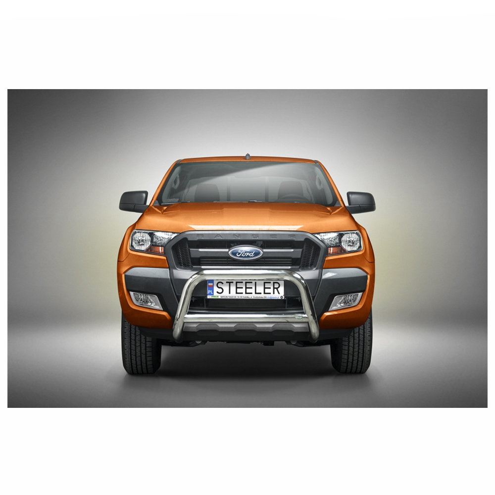 Steeler Stainless Steel A Bar Ford Ranger PX2 2015-19 Front Protection