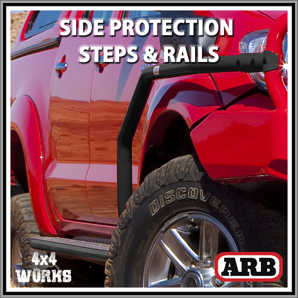 Arb hilux side steps discount