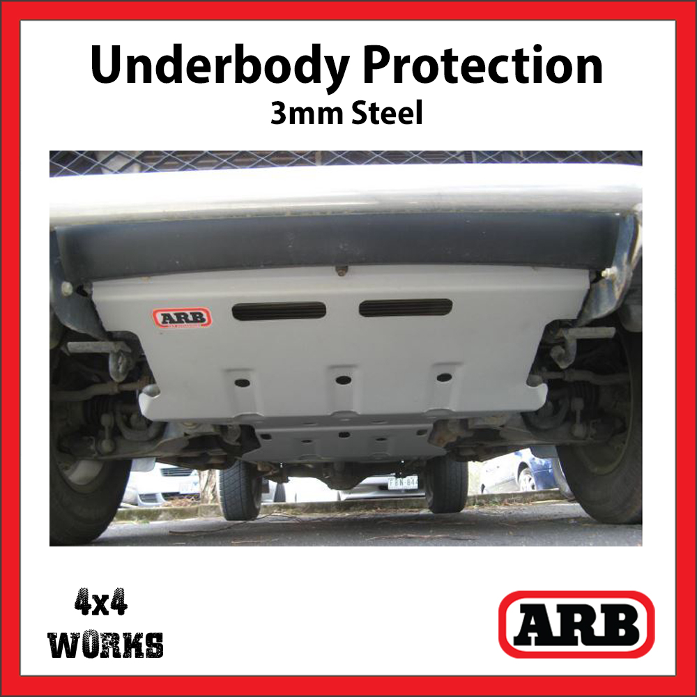 ARB Underbody Protection Kit UVP Mitsubishi L200 2005-15 ML MN Bash Skid Plate