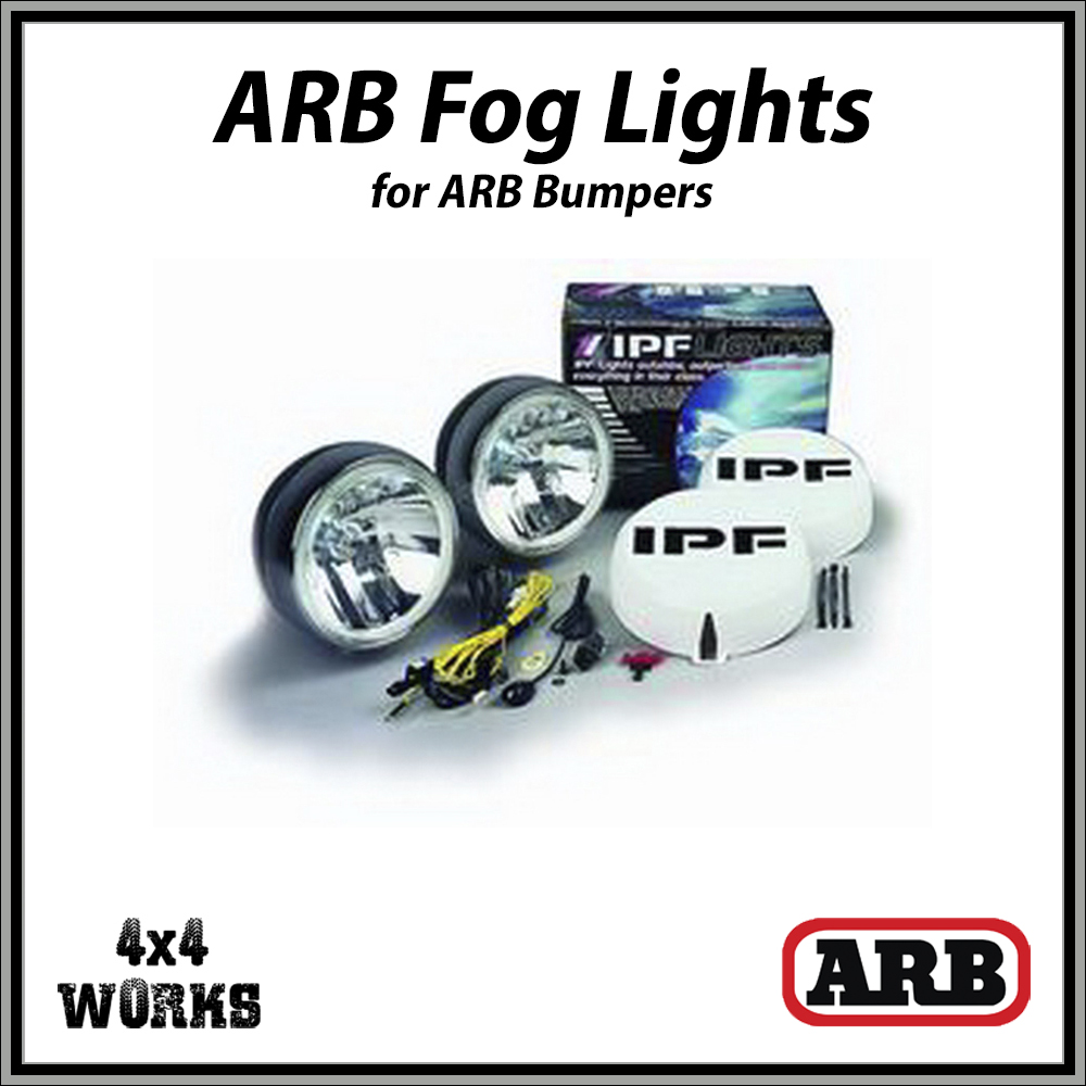 ARB Fog Lights for ARB Bumpers - Pair (Type 3)
