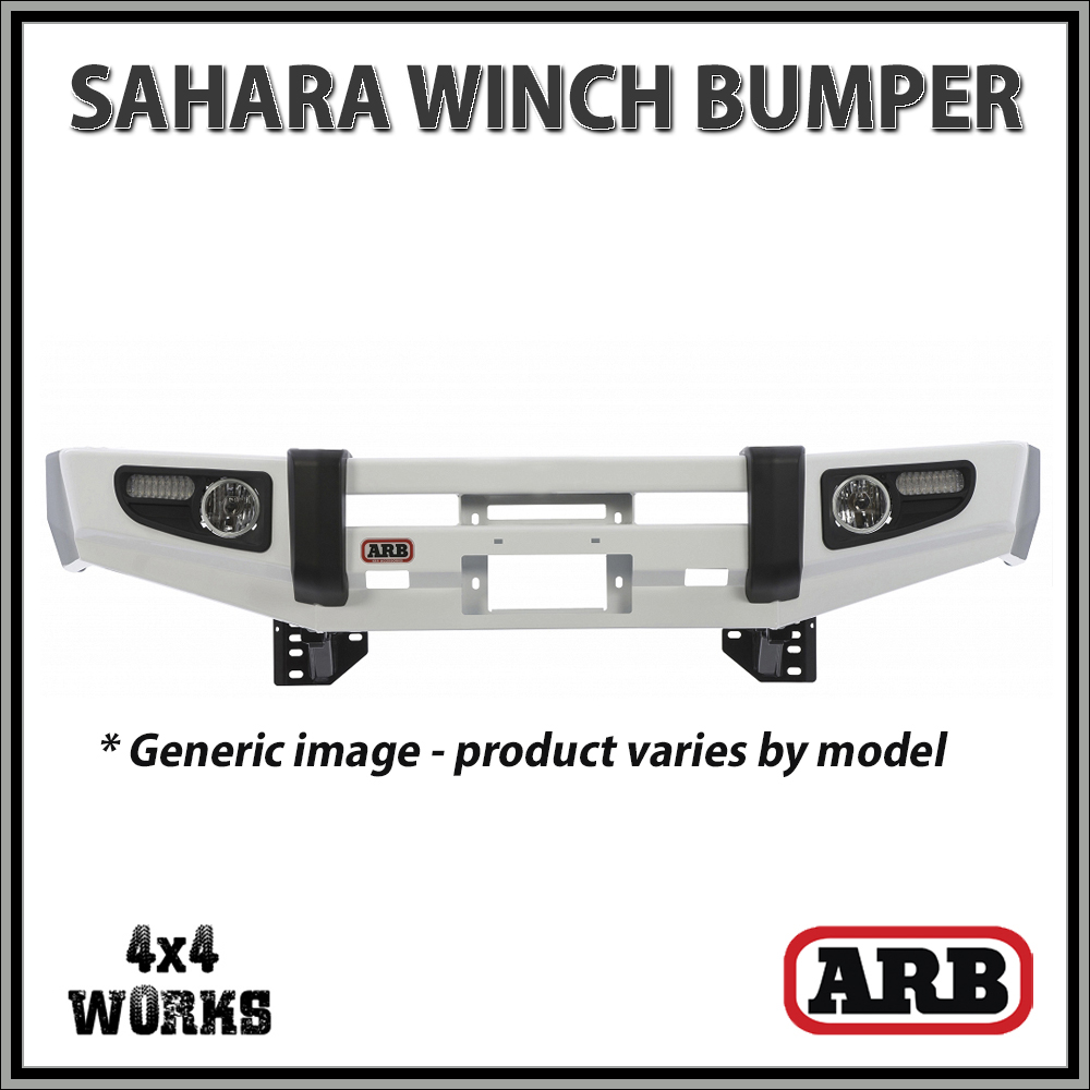 ARB Sahara Winch Bumper Bar Dodge Ram 1500 2500 3500 2006-2009 With Tube