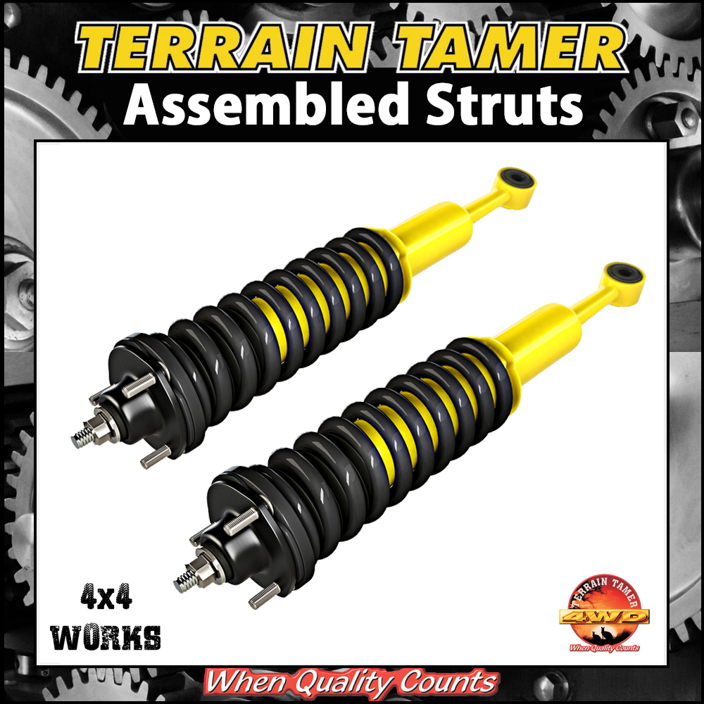 Terrain Tamer Pre-Assembled Struts and Coil Springs Toyota Land Cruiser Prado 120 150 Series 2002-on Shock Absorbers